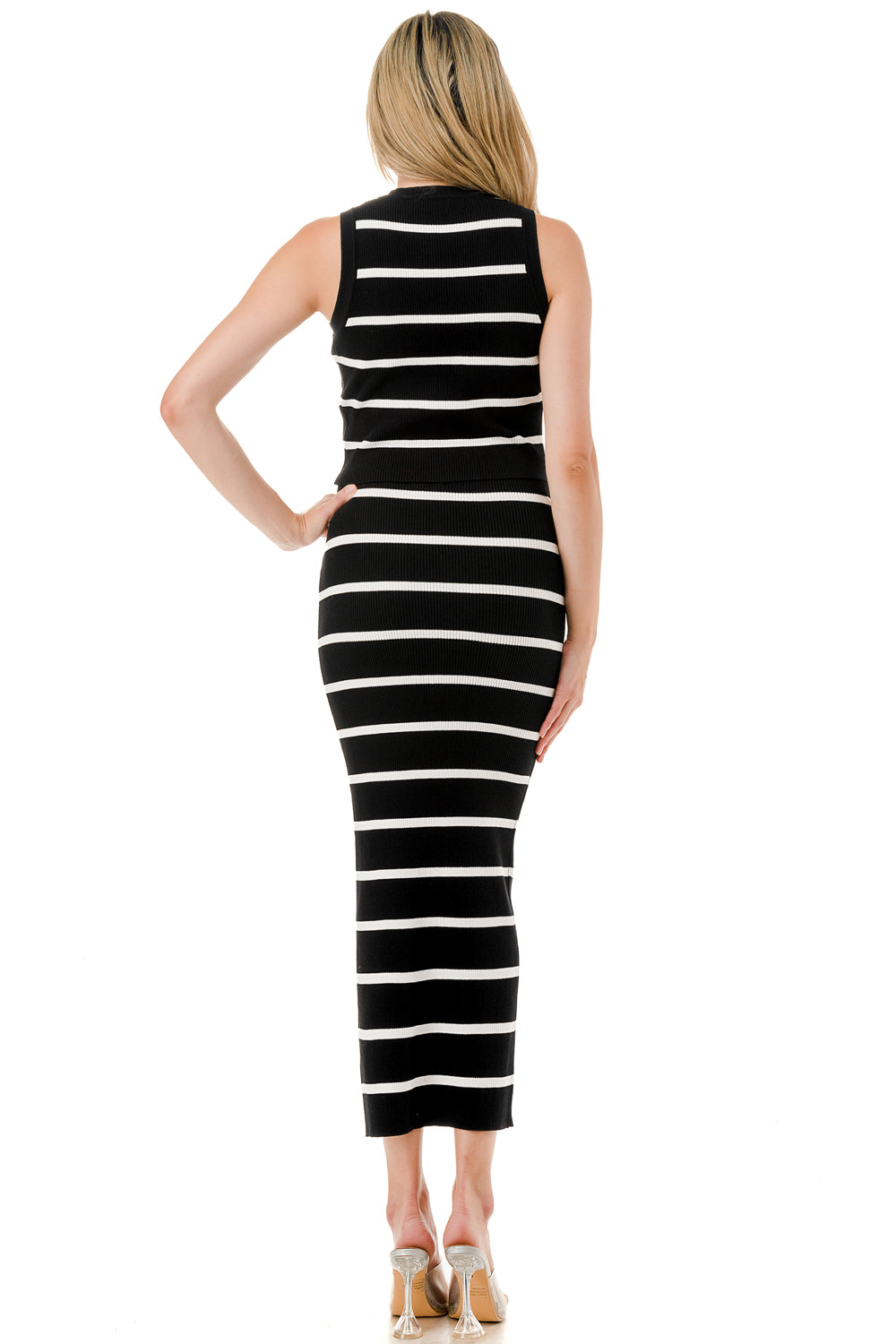 Monaco Knit Column Skirt Set