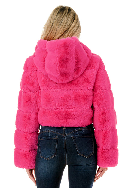 Aspen Faux Fur Puffer Jacket