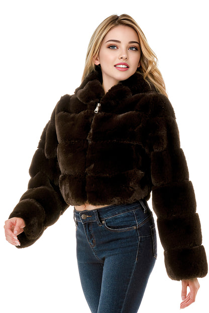 Aspen Faux Fur Puffer Jacket