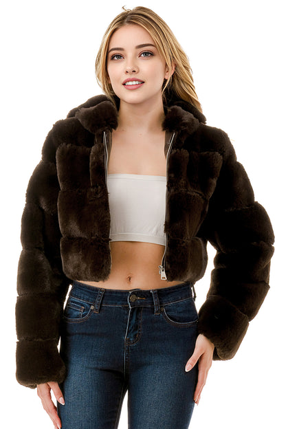 Aspen Faux Fur Puffer Jacket
