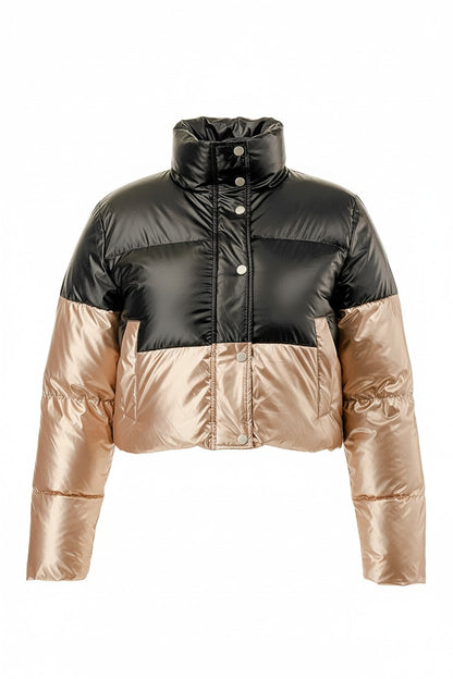 Midnight Split Shine Puffer