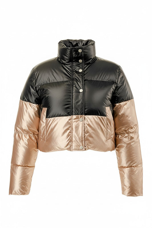 Midnight Split Shine Puffer