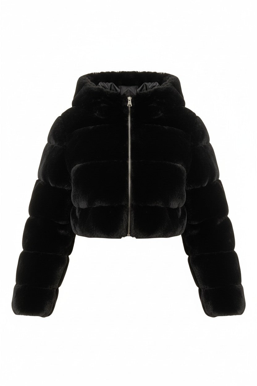 Aspen Faux Fur Puffer Jacket