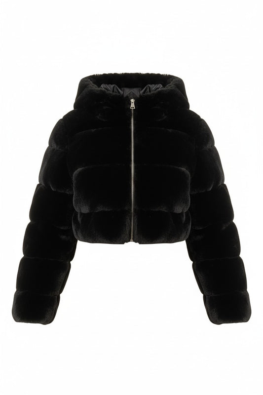 Aspen Faux Fur Puffer Jacket