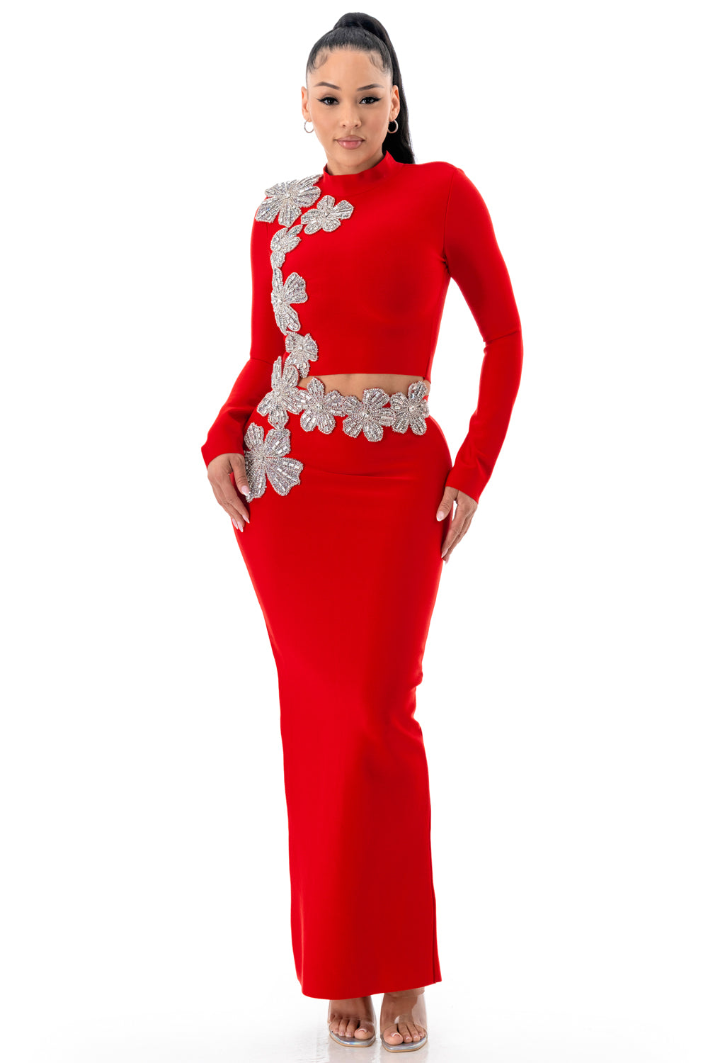 Midnight Garden Embellished Bandage Set