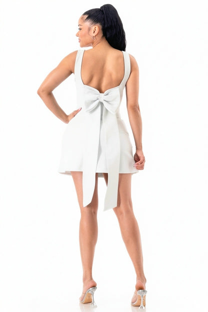 Starlight Embellished Bandage Mini Dress