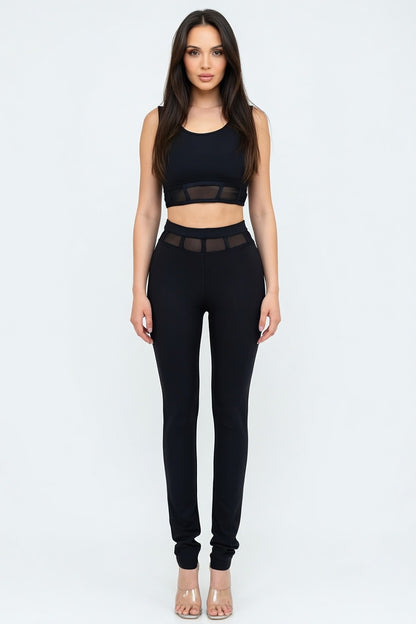 After Hours Mesh Contour Bandage Set