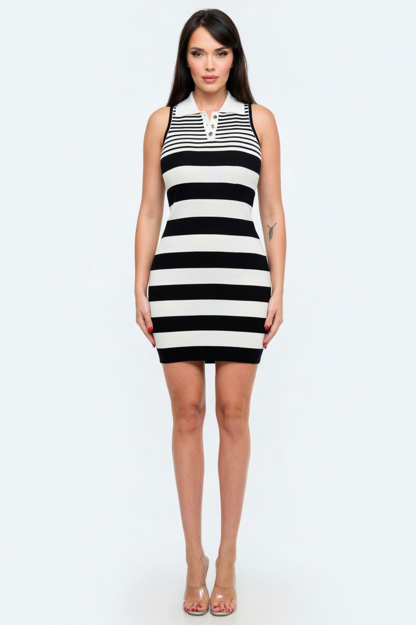 Monaco Muse Knit Mini Dress