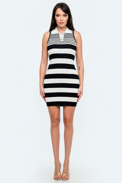 Monaco Muse Knit Mini Dress