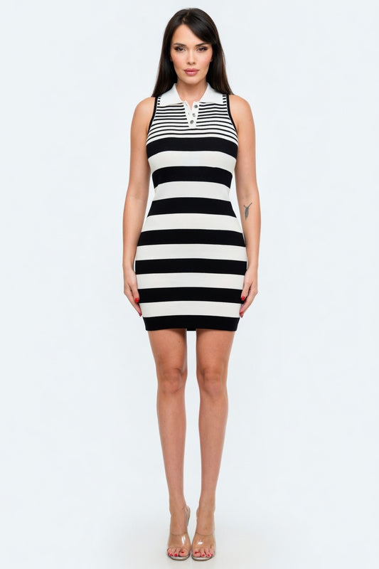 Monaco Muse Knit Mini Dress