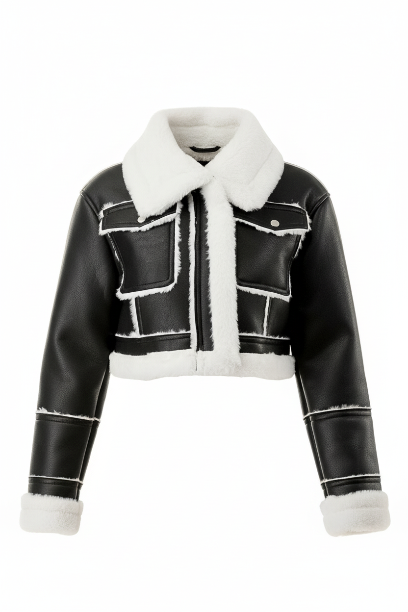 Aspen Shearling Aviator Jacket