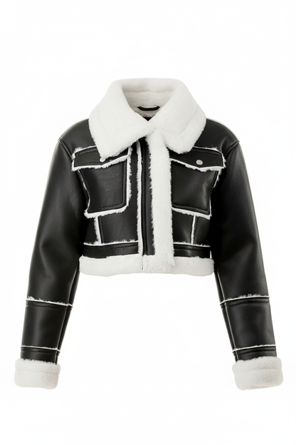 Aspen Shearling Aviator Jacket