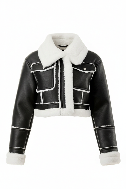 Aspen Shearling Aviator Jacket